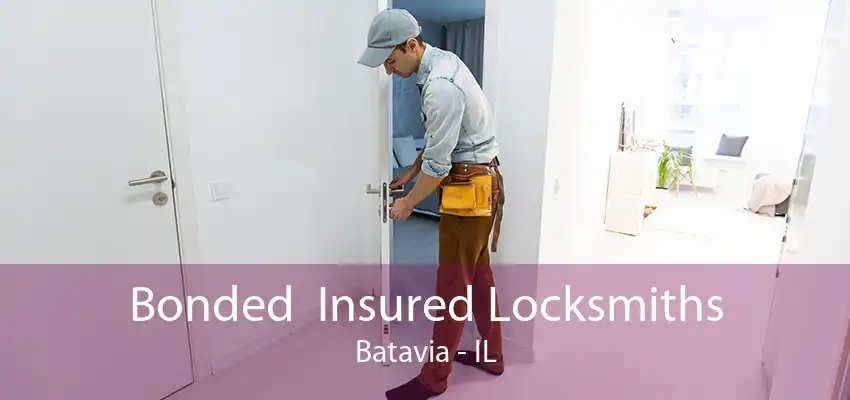 Bonded  Insured Locksmiths Batavia - IL